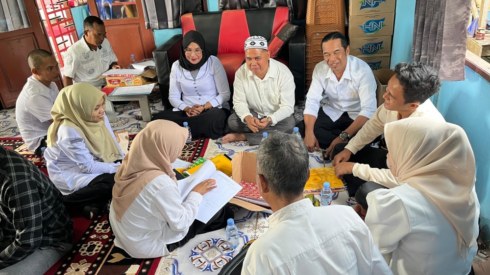 Monotoring Dan Evaluasi Desa Danau Panggang Oleh DPMD Hulu Sungai Utara 
